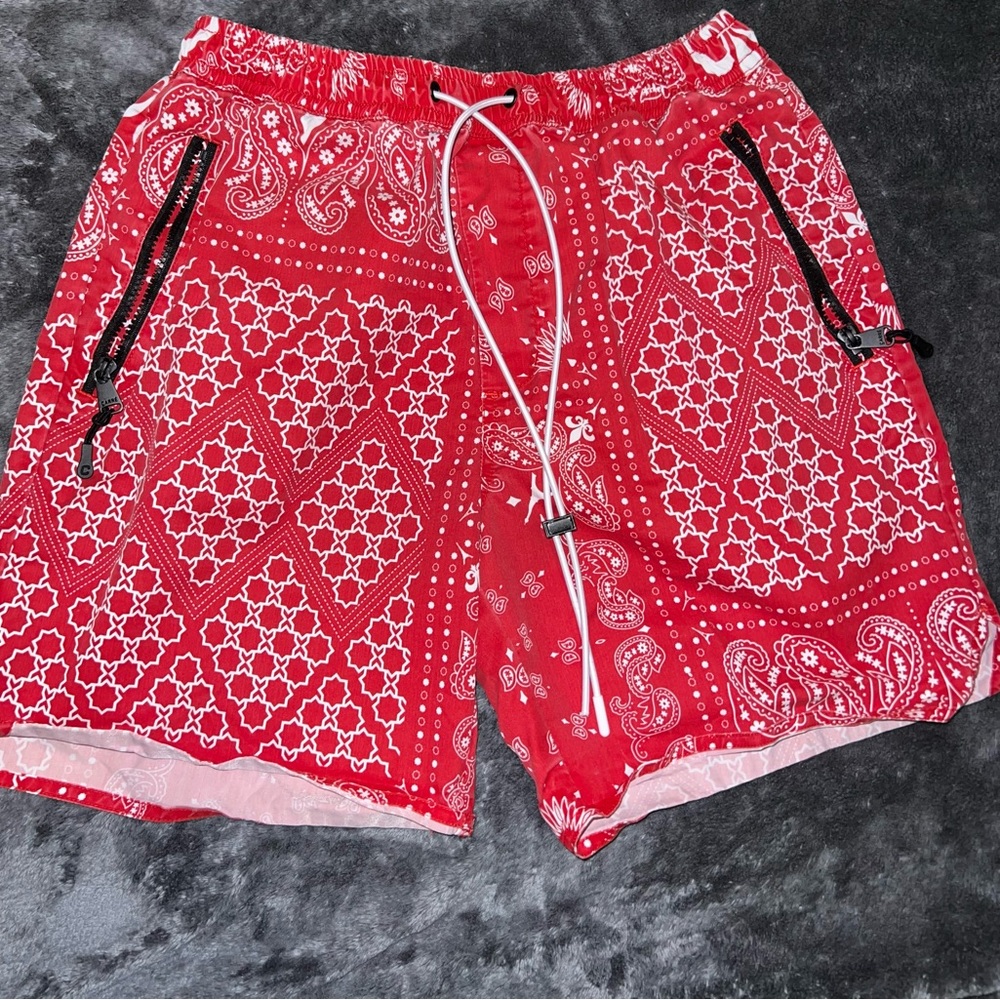 Carre Bandana Ultra LP Shorts Red